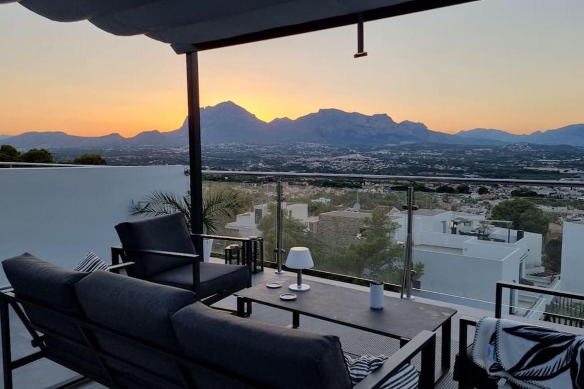 Magnificent View And Pool Villa El Albir Exteriör bild