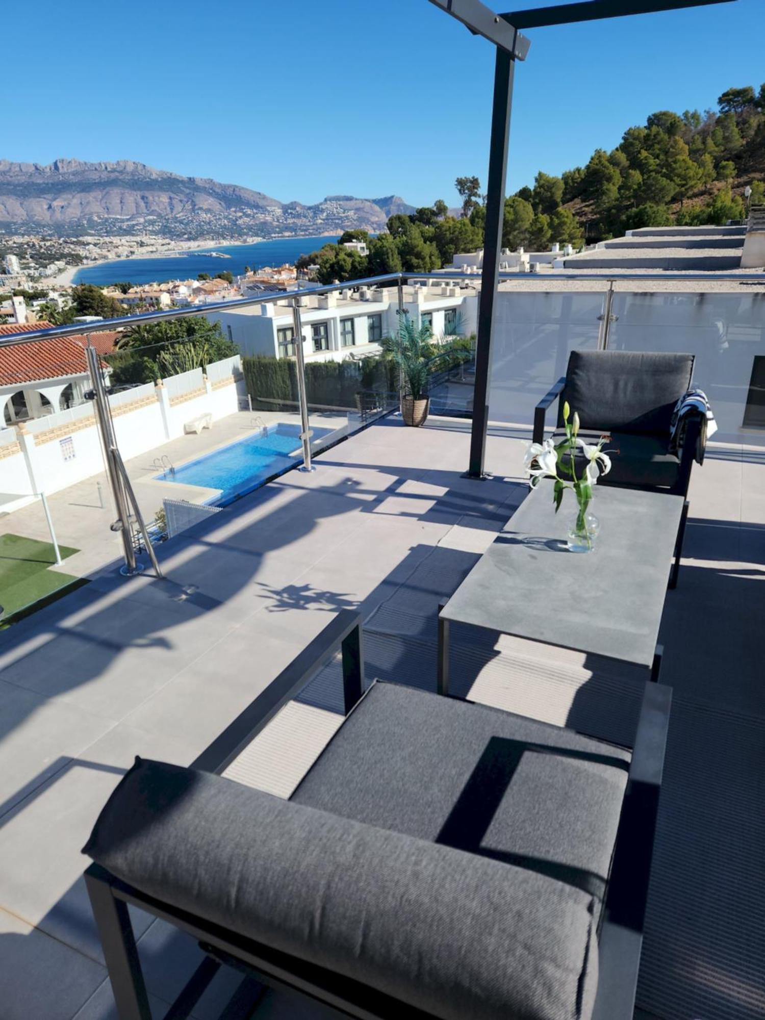 Magnificent View And Pool Villa El Albir Exteriör bild