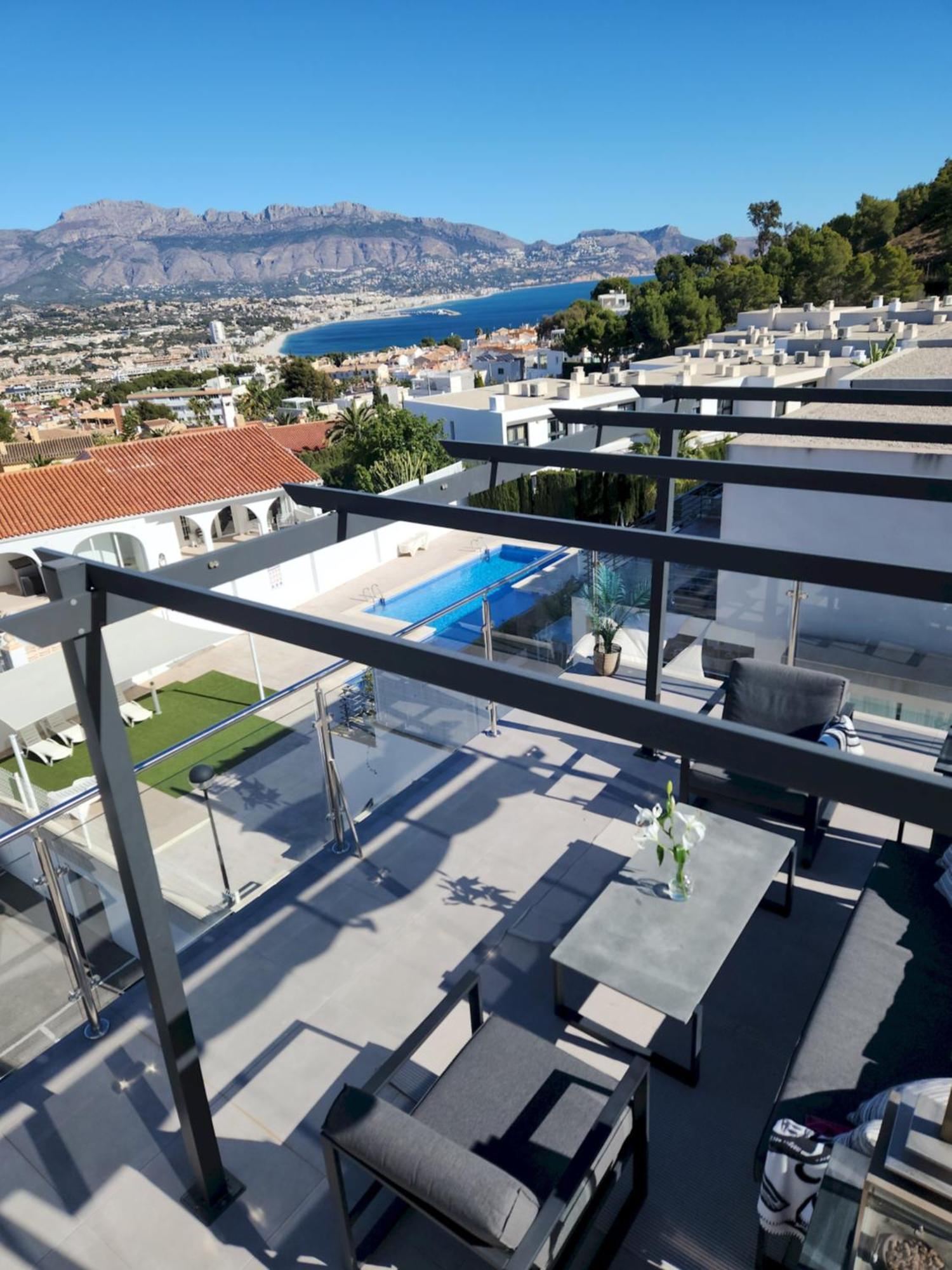Magnificent View And Pool Villa El Albir Exteriör bild